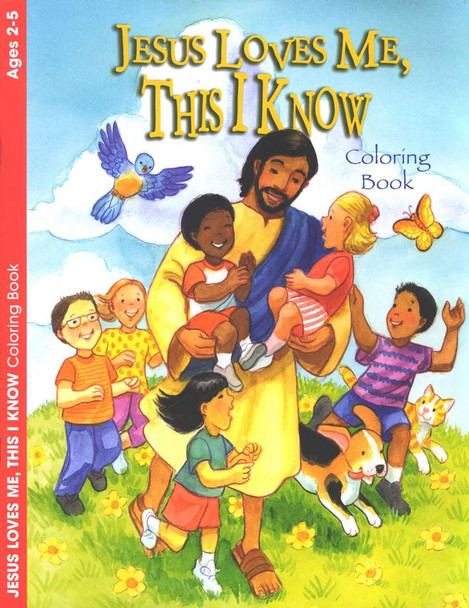 Jesus Loves Me, This I Know (Coloring Book)