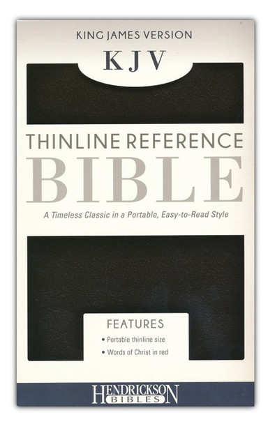 Thinline Reference Bible (Black Imitation Leather) KJV