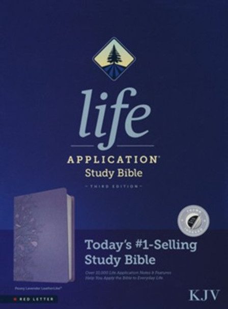 Life Application Study Bible, Third edition, KJV (imitation, soft leather-look, Lavender floral)