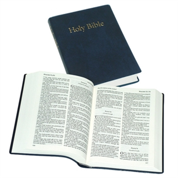 Windsor Text Bible, KJV (Blue Vinyl)
