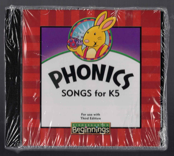 Phonics Songs for K5 CD Third Edition Kindergarten Beginnings BJU Press