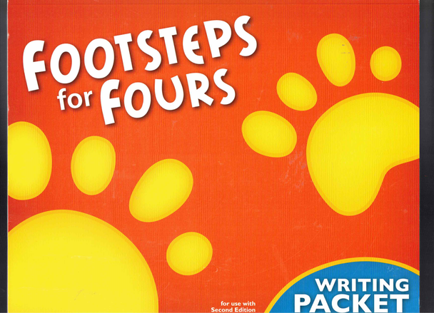 Footsteps for Fours Writing Packet for use with Second Edition BJU Press