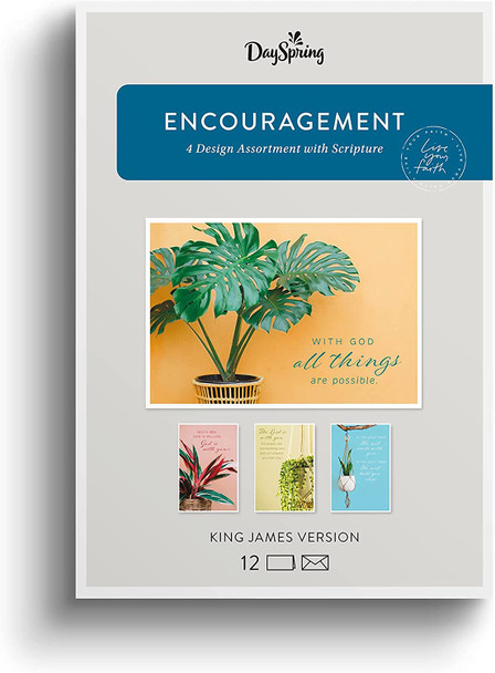 Encouragement: House Plants (Boxed Cards) 12-Pack