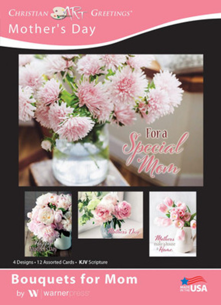 Mother's Day: Bouquets For Mom (Boxed Cards) 12-Pack