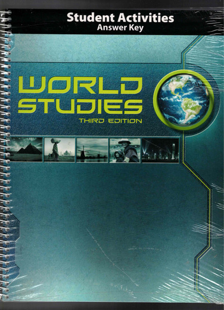 World Studies Student Activities Answer Key (Third Edition) BJU Press