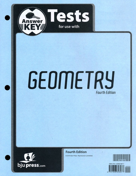 Geometry (Tests Answer Key)