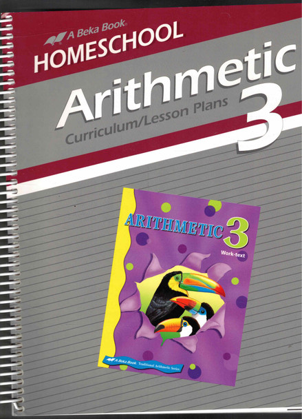 Arithmetic 3 Curriculum/Lesson Plans A Beka Book Homeschool (10487606)