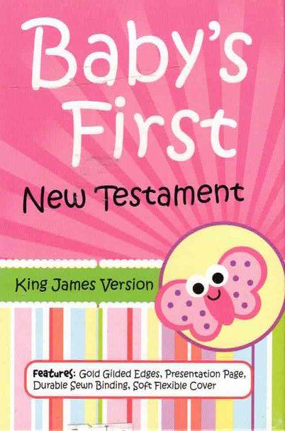 Baby's First New Testament (KJV, Pink)