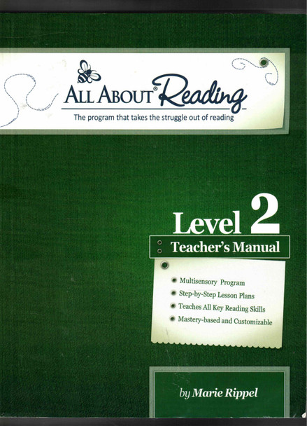 All About Reading Level 2 Teacher's Manual by Marie Rippel