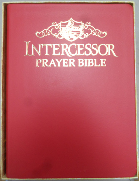 Intercessor Prayer Bible, KJV (Red Genuine Leather)