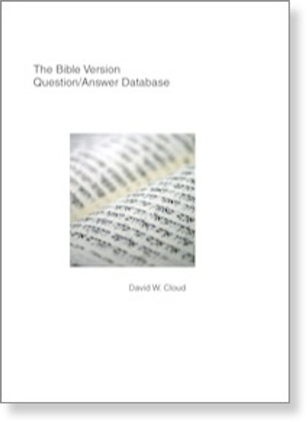 Bible Version Question/Answer Database