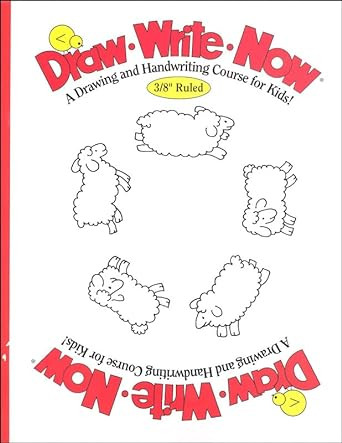 Draw Write Now: Cursive Workbook (3/8 Ruled)