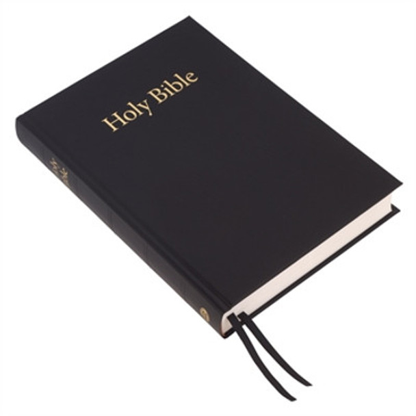 Windsor Text Bible, Large Print, KJV (Black Hardback)