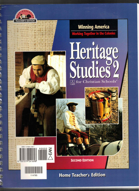 Heritage Studies 2 for Christian Schools Home Teacher's Edition (Second Edition) BJU Press