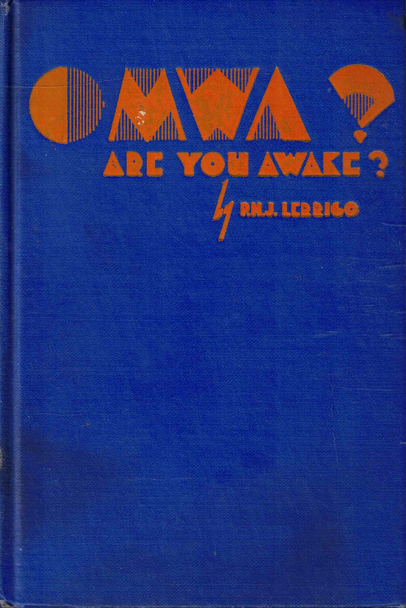 Omwa Are You Awake [Hardcover] Lerrigo, P H J