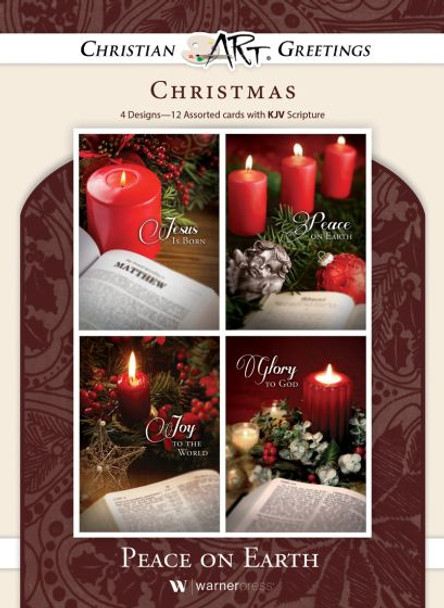 Christmas - Peace On Earth (Boxed Cards) 12-Pack