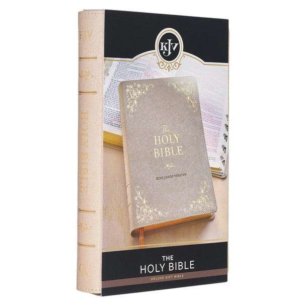 Deluxe Gift Bible, KJV (Imitation, Gold)