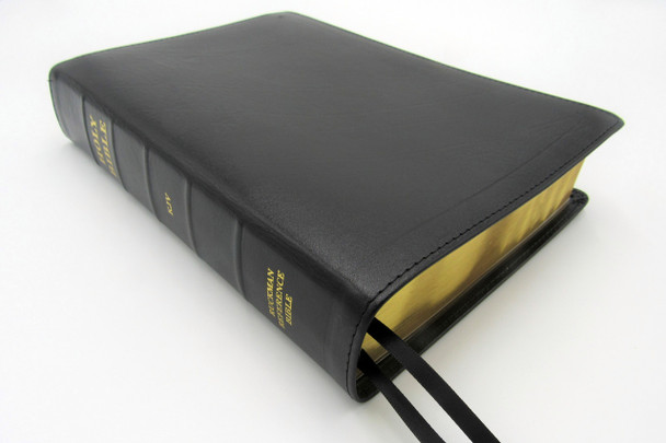 Ruckman Reference Bible, KJV (Black Calfskin Leather)