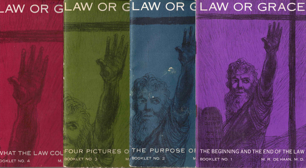 No. 1-4, "Law or Grace," by M.R. DeHaan