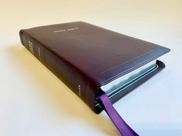 Longprimer Reference 52 Bible, KJV (Purple Calfskin Leather)