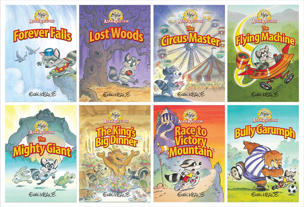 Adventures Of Adam Raccoon 8-Vol. Set