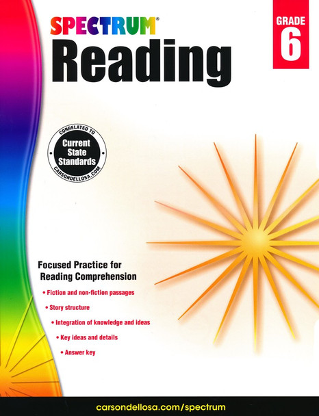 Spectrum Reading: Grade 6