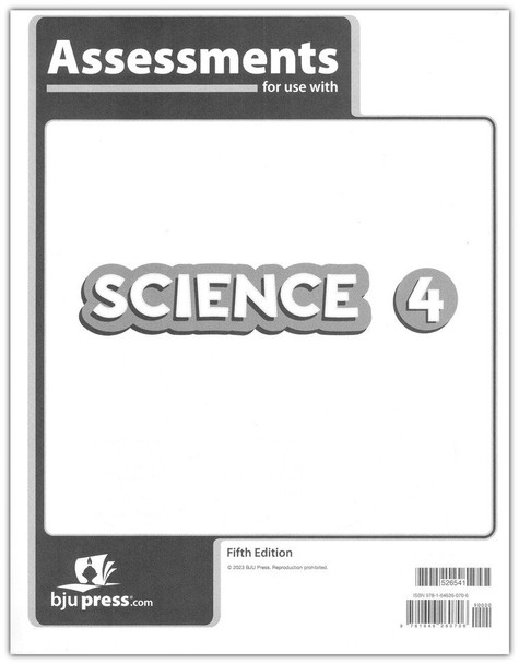 Science 4, Tests (5th edition)