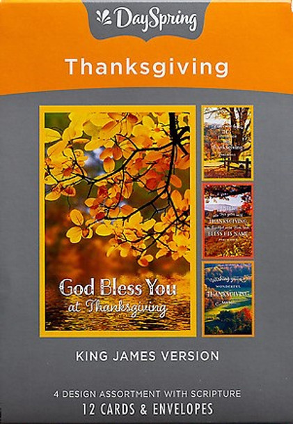 Thanksgiving: Give Thanks (Boxed Cards) 12-Pack