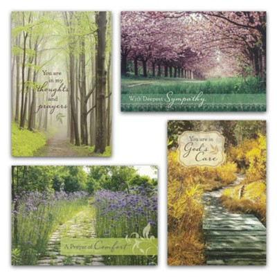 Sympathy: Pathways (Boxed Cards) 12-Pack [Faithfully Yours]
