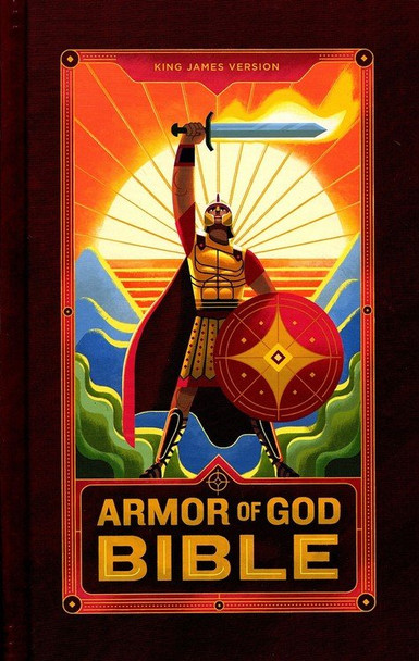 Armor Of God Bible, KJV (Blue/Gray Leathersoft)
