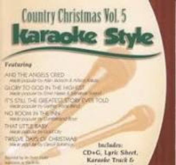 Karaoke Style: Country Christmas Vol. 5  - Soundtrack CD