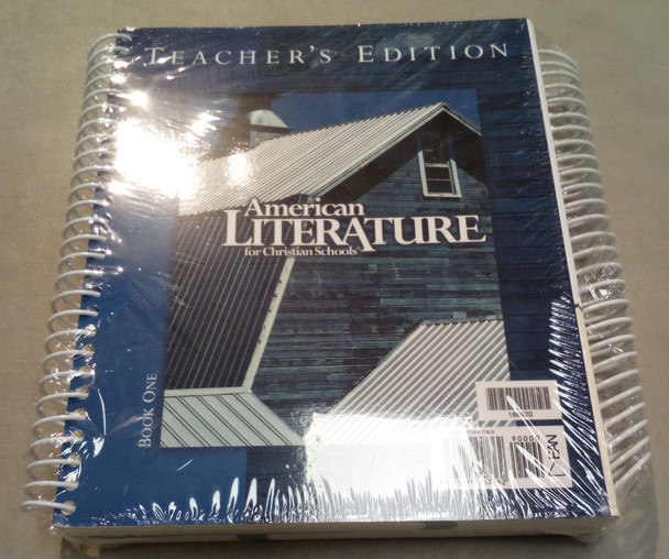 American Literature for Christian Schools Teacher's Edition Books One & Two BJU Press