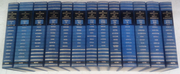 20 Centuries of Great Preaching An Encyclopedia of Preaching Clyde E. Fant, Jr & William M. Pinson, Jr (13 Volume Set)