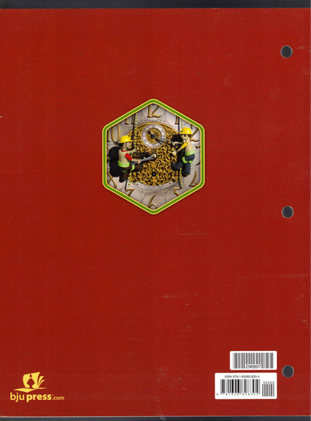 Student Activity Manual for use with Science 4 (Fourth Edition) from BJU Press