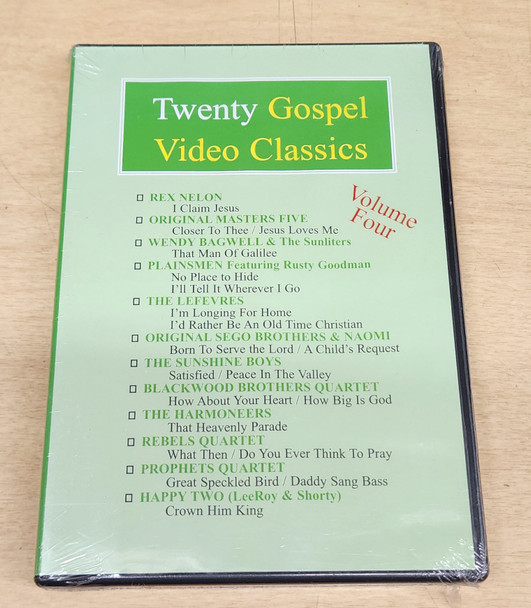 Twenty Gospel Video Classics Volume 4