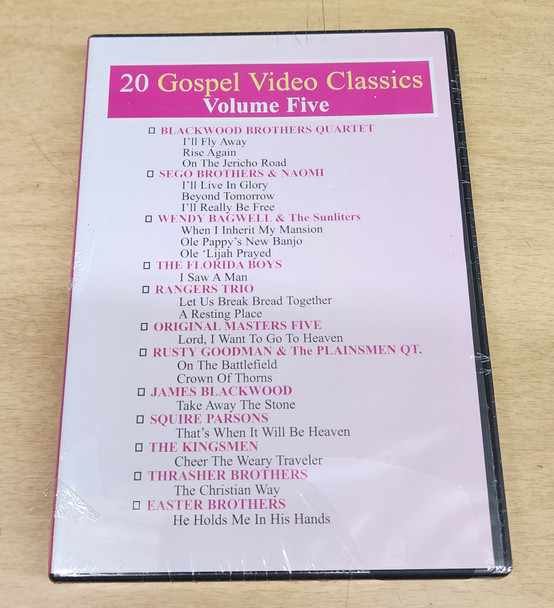 20 Gospel Video Classics Volume Five