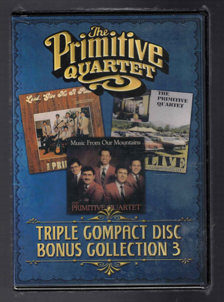 The Primitive Quartet Triple Compact Disc Bonus Collection 3 2017 CD