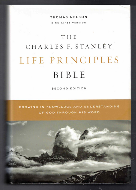 The Charles Stanley Life Principles Bible KJV (Second Edition Hardcover) Thomas Nelson