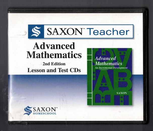 Saxon Teacher Advanced Mathematics (2nd Edition) Lesson and Test CDs from Saxon Homeschool