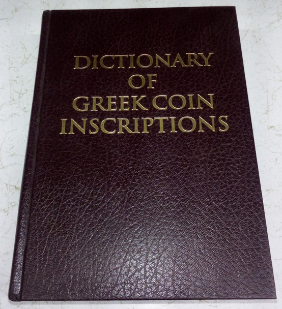 Dictionary of Greek Coin Inscriptions by Dr. Severin Icard