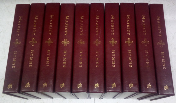 Lot of 10 Hardcover Majesty Hymns Songbooks from Majesty Music