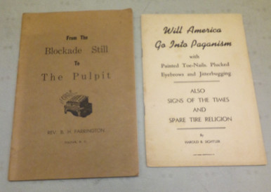A Nice Lot of Vintage Gospel Booklets by Rev. B. H. Farrington & Harold ...
