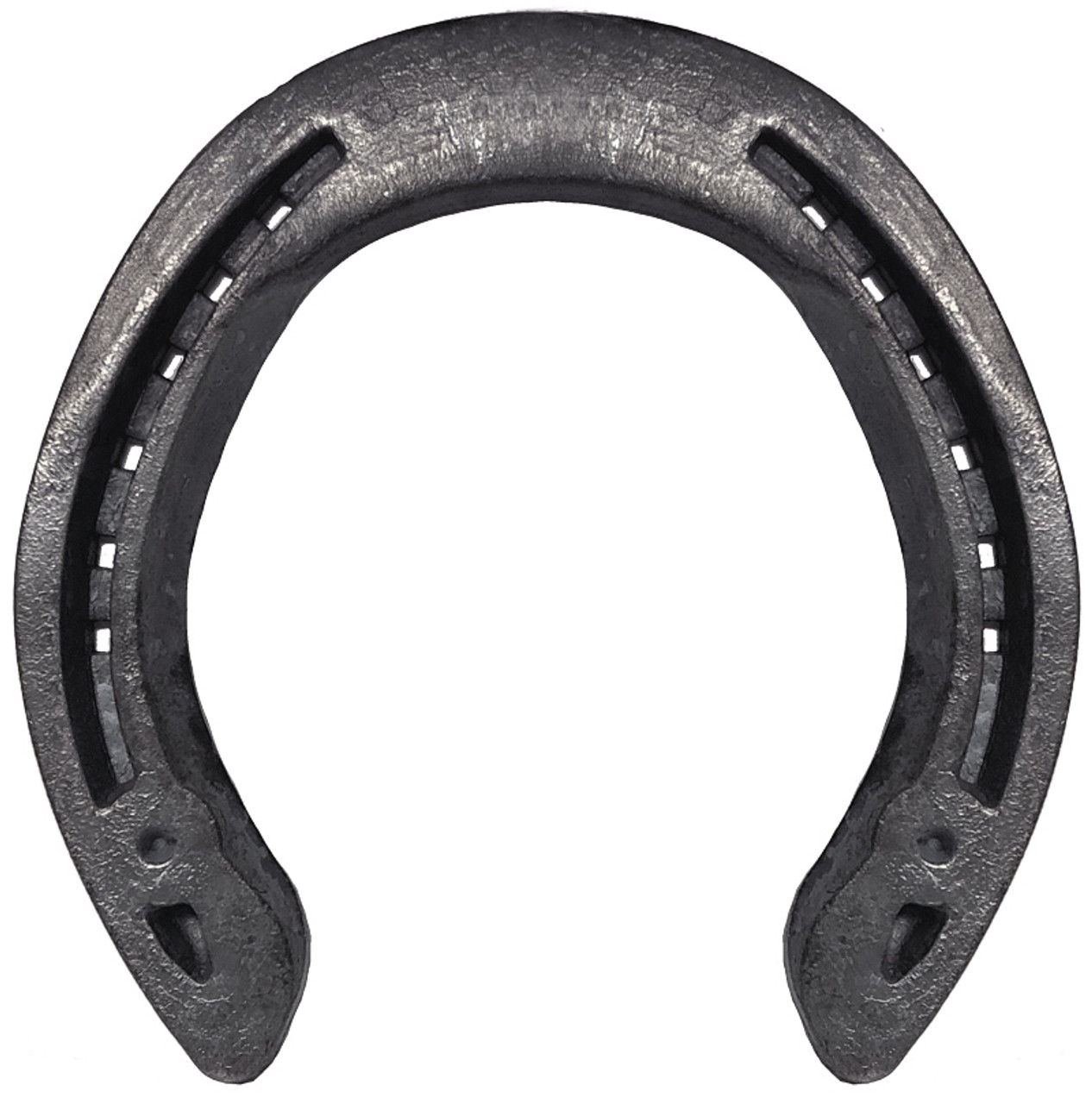 New Steel Horseshoes - RDM Size 000 - R1-F -Sand Blasted Steel - The H –  The Heritage Forge