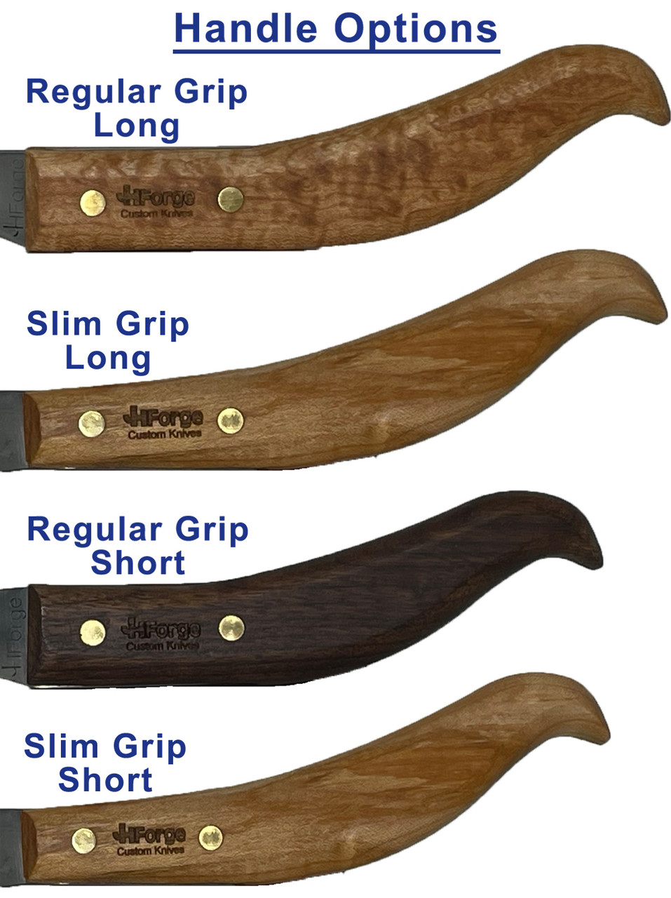 JH Forge Classic Loop Hoof Knife