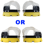 EZ BLOX - PAIR -  Strap-On XRay Blocks EZ BLOX - PAIR -  Strap-On XRay Blocks