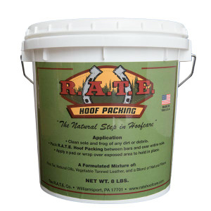 RATE 8 lb. (1 gallon) tub RATE 8 lb. (1 gallon) tub