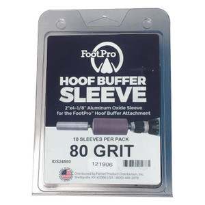 Hoof Buffer Sanding Sleeves - 80 Grit Hoof Buffer Sanding Sleeves - 80 Grit