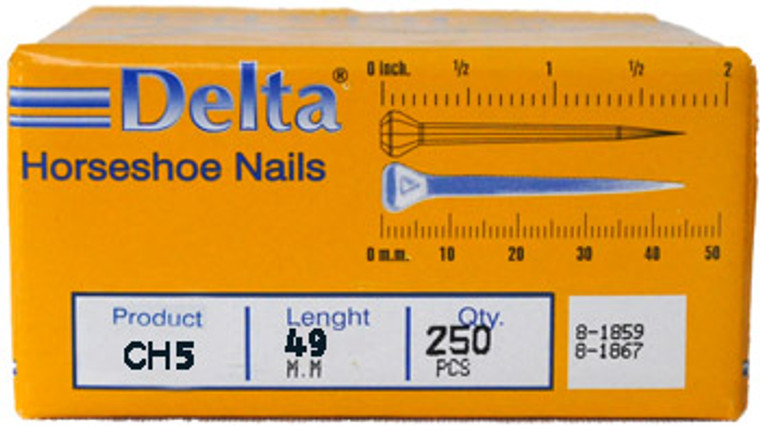 Delta Nails - 5 City Head - 250 Ct.