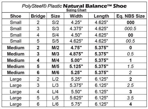 PolySteel Plastic Natural Balance Horseshoes: