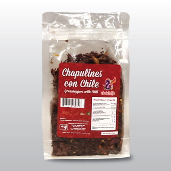 Toasted Grasshoppers with Chili